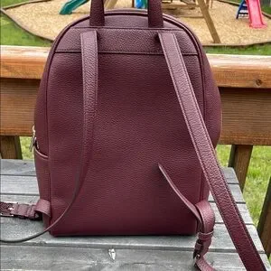 kate spade | Bags | Kate Spade Wine Red Burgundy Backpack  display picture 2